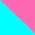 Aqua/Hot Pink