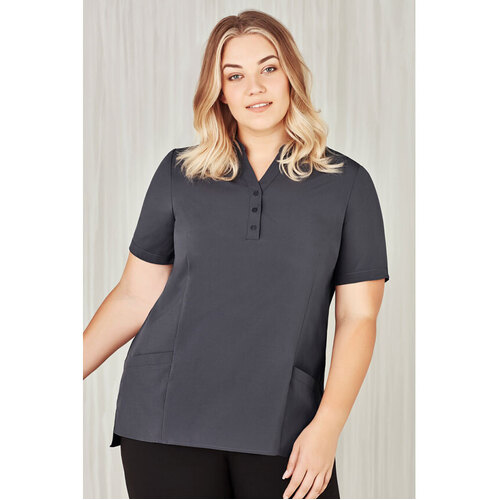 WORKWEAR, SAFETY & CORPORATE CLOTHING SPECIALISTS - Florence Womens Plain Short Sleeve Tunic 