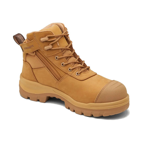 WORKWEAR, SAFETY & CORPORATE CLOTHING SPECIALISTS - 8550 - RotoFlex - Wheat water-resistant nubuck 135mm safety boot