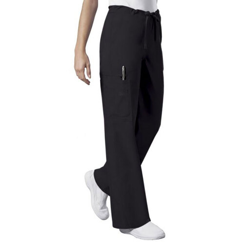 WORKWEAR, SAFETY & CORPORATE CLOTHING SPECIALISTS - Poly Cotton Stretch Unisex Drawstring Cargo Pants