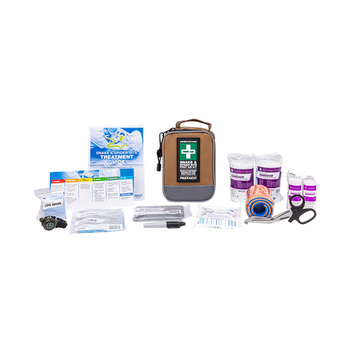 WORKWEAR, SAFETY & CORPORATE CLOTHING SPECIALISTS - FIRST AID KIT, ASPIRE-EDITION, SNAKE & SPIDER BITE KIT, SOFT PACK