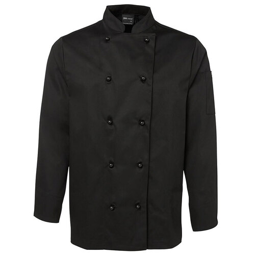 WORKWEAR, SAFETY & CORPORATE CLOTHING SPECIALISTS - JB's Long Sleeve Chef's Jacket