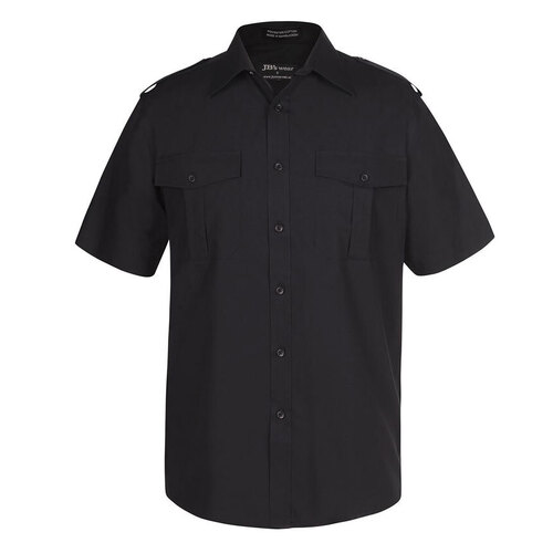 WORKWEAR, SAFETY & CORPORATE CLOTHING SPECIALISTS - JB's Short Sleeve Epaulette Shirt 