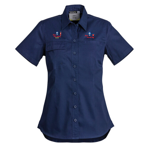 WORKWEAR, SAFETY & CORPORATE CLOTHING SPECIALISTS - Womens Lightweight S/S Tradie Shirt