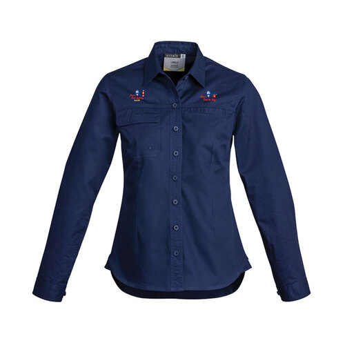 WORKWEAR, SAFETY & CORPORATE CLOTHING SPECIALISTS - Womens Lightweight L/S Tradie Shirt