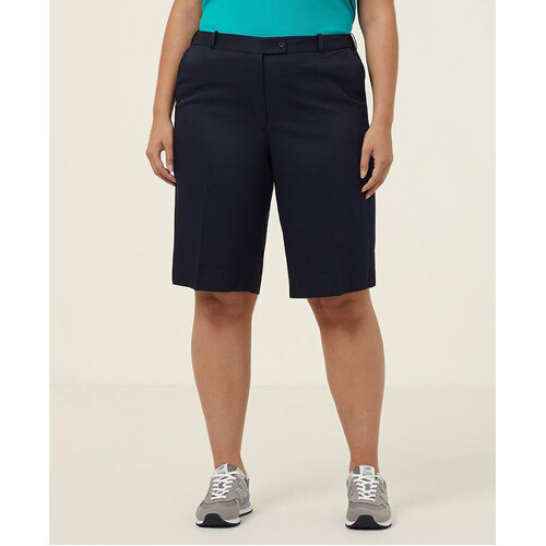 WORKWEAR, SAFETY & CORPORATE CLOTHING SPECIALISTS NNT - P/V GABERDINE WOMENS SECRET WAIST SHORT