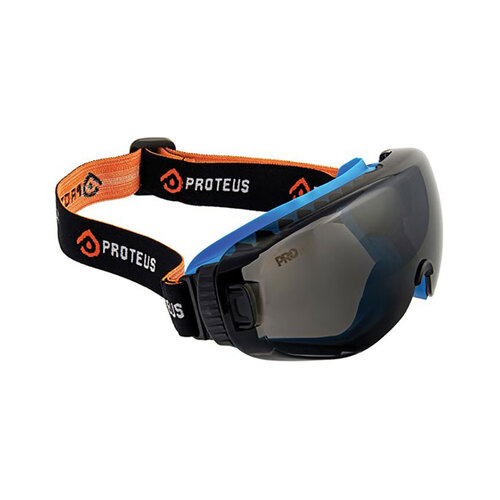 WORKWEAR, SAFETY & CORPORATE CLOTHING SPECIALISTS Proteus G1 Safety Goggles Smoke Lens