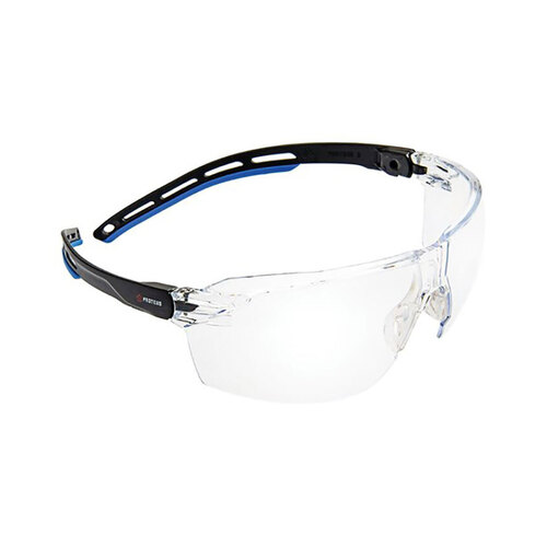 WORKWEAR, SAFETY & CORPORATE CLOTHING SPECIALISTS - Proteus 3 Safety Glasses Clear Lens Super Light Spec